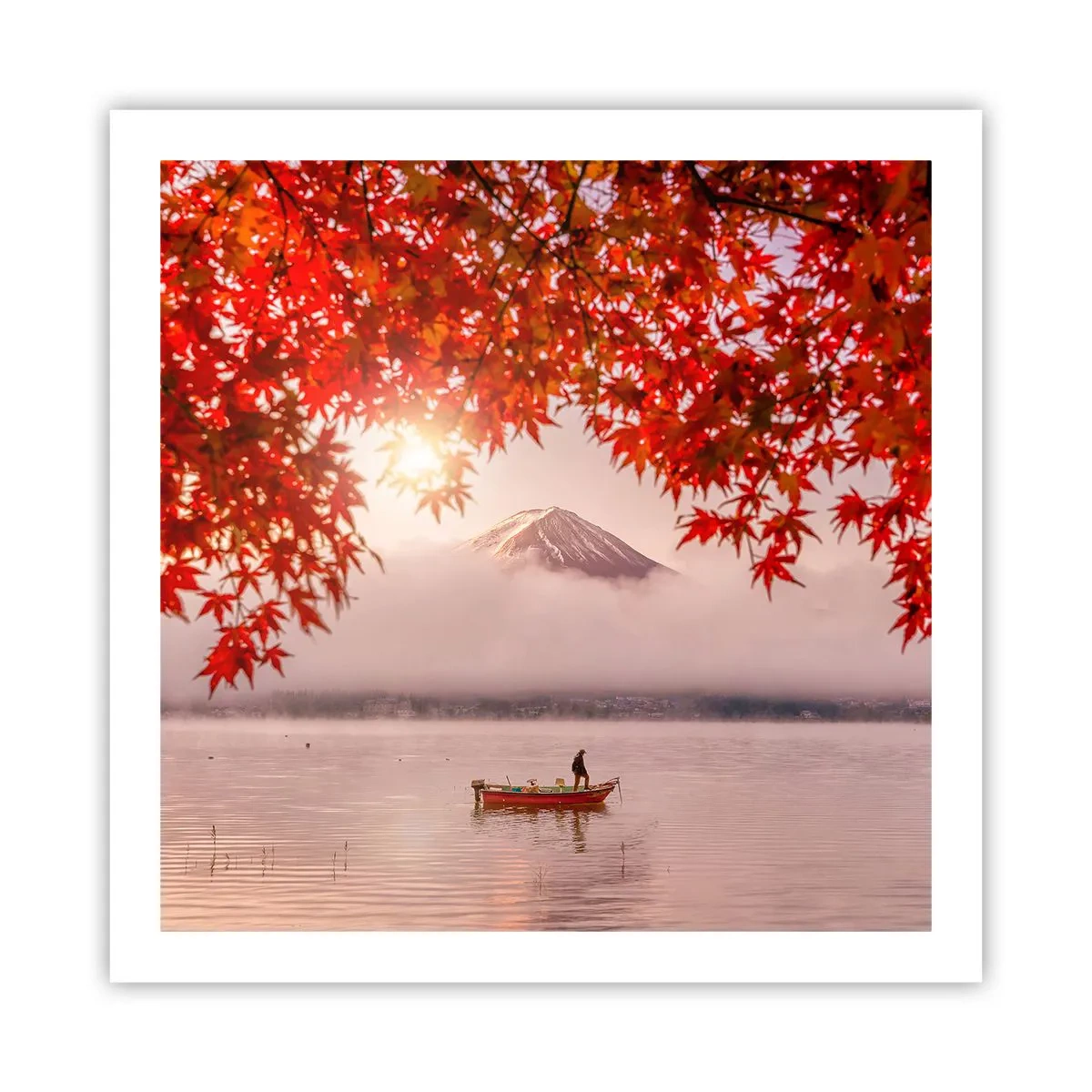 Poster - Nell'atmosfera del Giappone - 60x60 cm