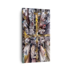 Quadro su tela - Stampe su Tela - Saluti da Hong Kong - 45x80 cm