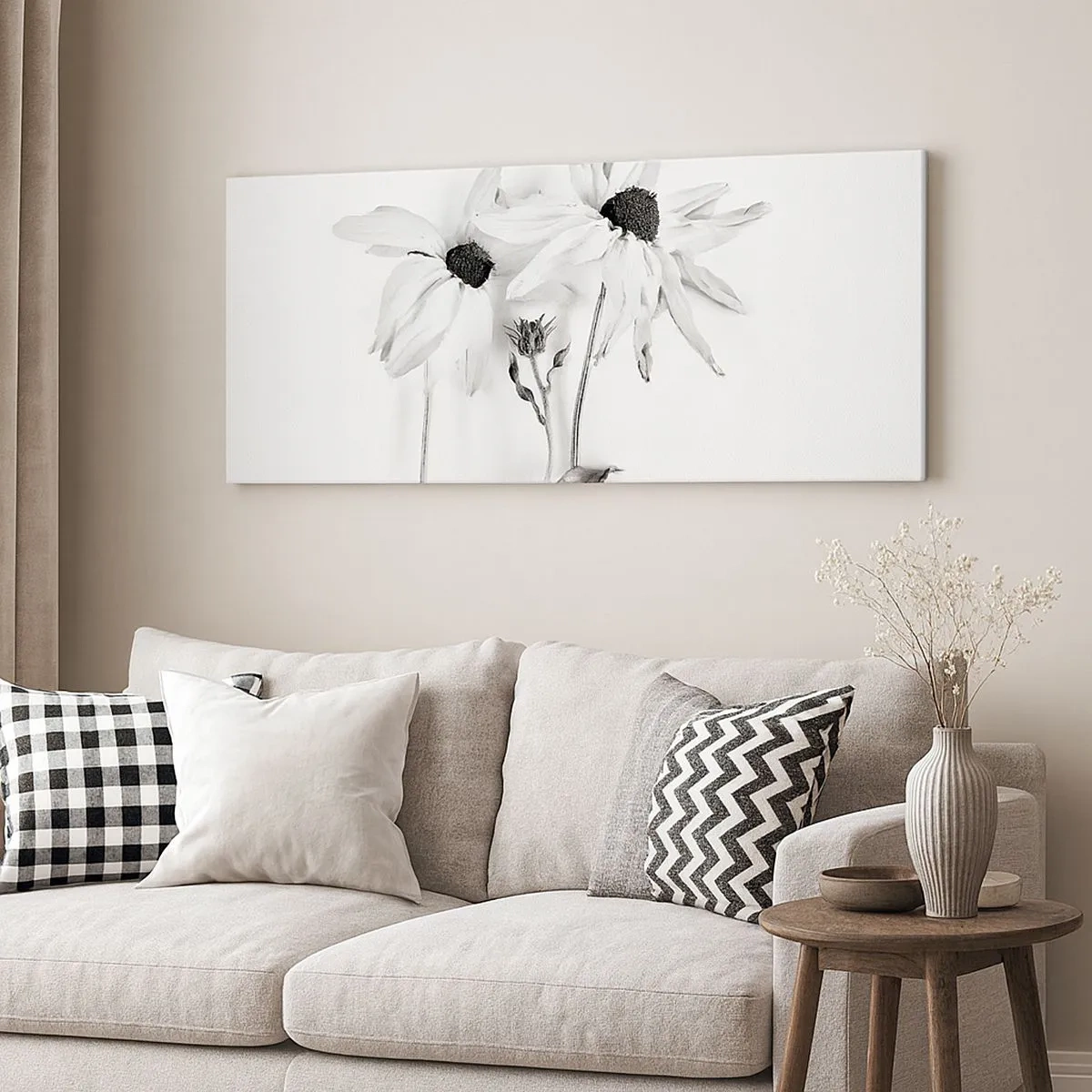 Quadro su tela - Stampe su Tela - Nessuno vuole essere solo - 100x40 cm