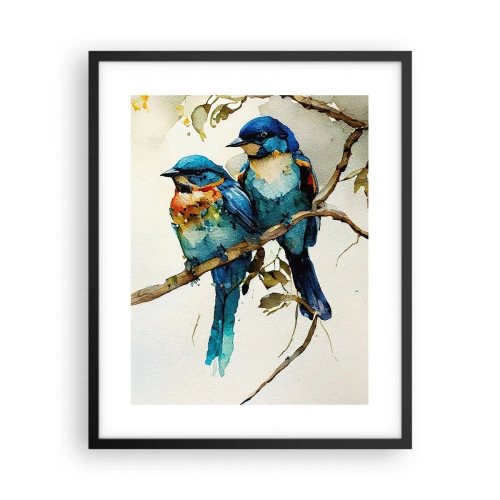 Poster in cornice nera - Si è offeso? - 40x50 cm