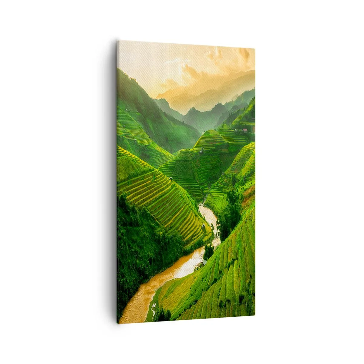 Quadro su tela - Stampe su Tela - Valle del Vietnam - 55x100 cm