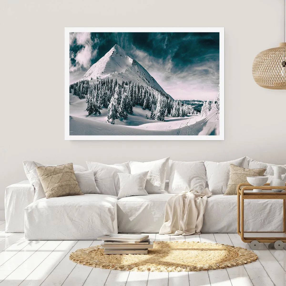 Poster - Il paese della neve e del ghiaccio - 70x50 cm