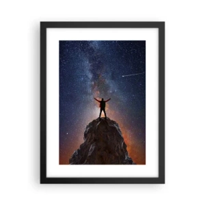 Poster in cornice nera - La forza è con me! - 30x40 cm