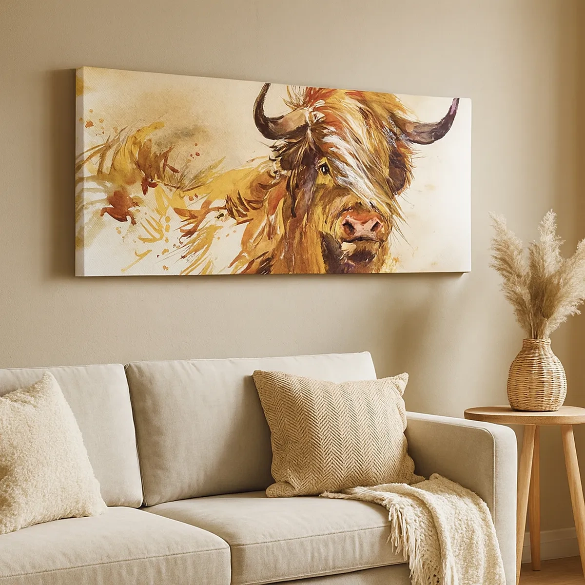 Quadro su tela - Stampe su Tela - L'orgoglio del cacciatore - 30x30 cm