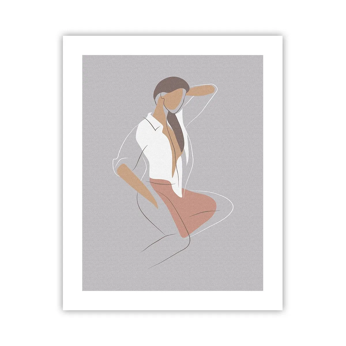 Poster - Profilo di bellezza - 40x50 cm
