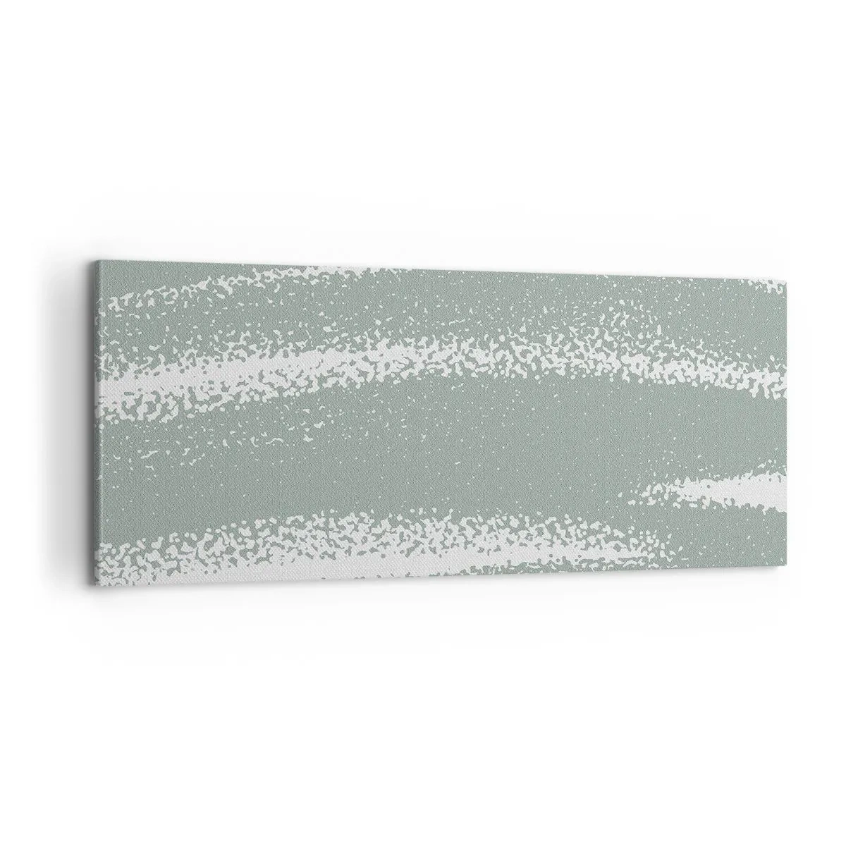 Quadro su tela - Stampe su Tela - Astrazione in clima invernale - 100x40 cm