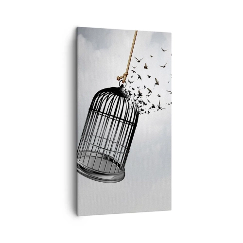 Quadro su tela - Stampe su Tela - Fede... Speranza... Libertà! - 45x80 cm