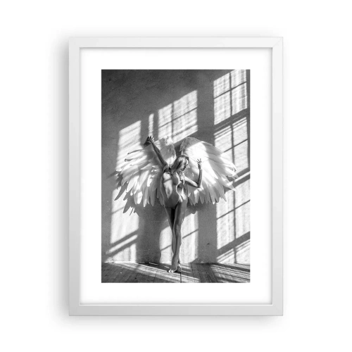 Poster in cornice bianca - Direttamente dal cielo - 30x40 cm