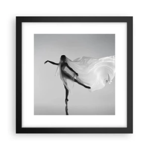 Poster in cornice nera - Leggerezza ed eleganza - 30x30 cm