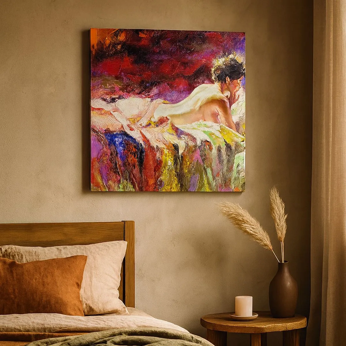 Quadro su tela - Stampe su Tela - Venere pensierosa - 30x30 cm