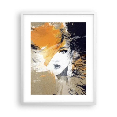 Poster in cornice bianca - E la luce fu - 40x50 cm