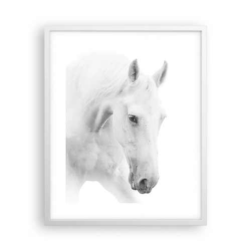 Poster in cornice bianca - È amicizia? - 40x50 cm