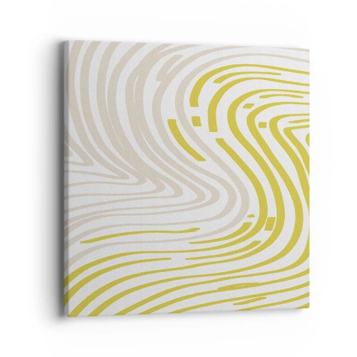 Quadro su tela - Stampe su Tela - Composizione con lieve deflessione - 40x40 cm