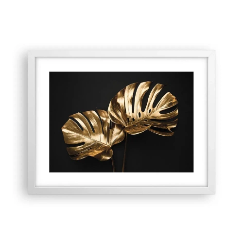 Poster in cornice bianca - I tesori della natura - 40x30 cm