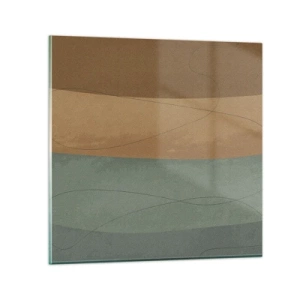 Quadro su vetro - Composizione orizzontale - 60x60 cm