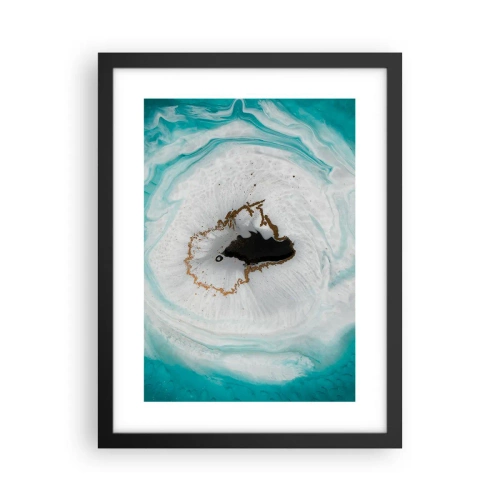 Poster in cornice nera - Penetrare all'interno - 30x40 cm