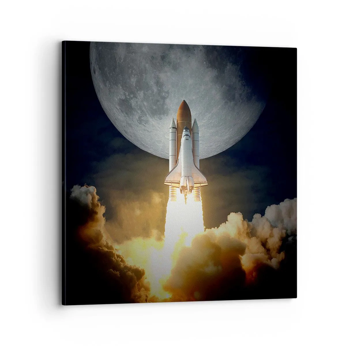 Quadro su tela - Stampe su Tela - L'inizio di un'avventura spaziale - 70x70 cm