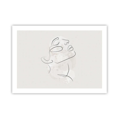 Poster - Profilo di sogno - 70x50 cm