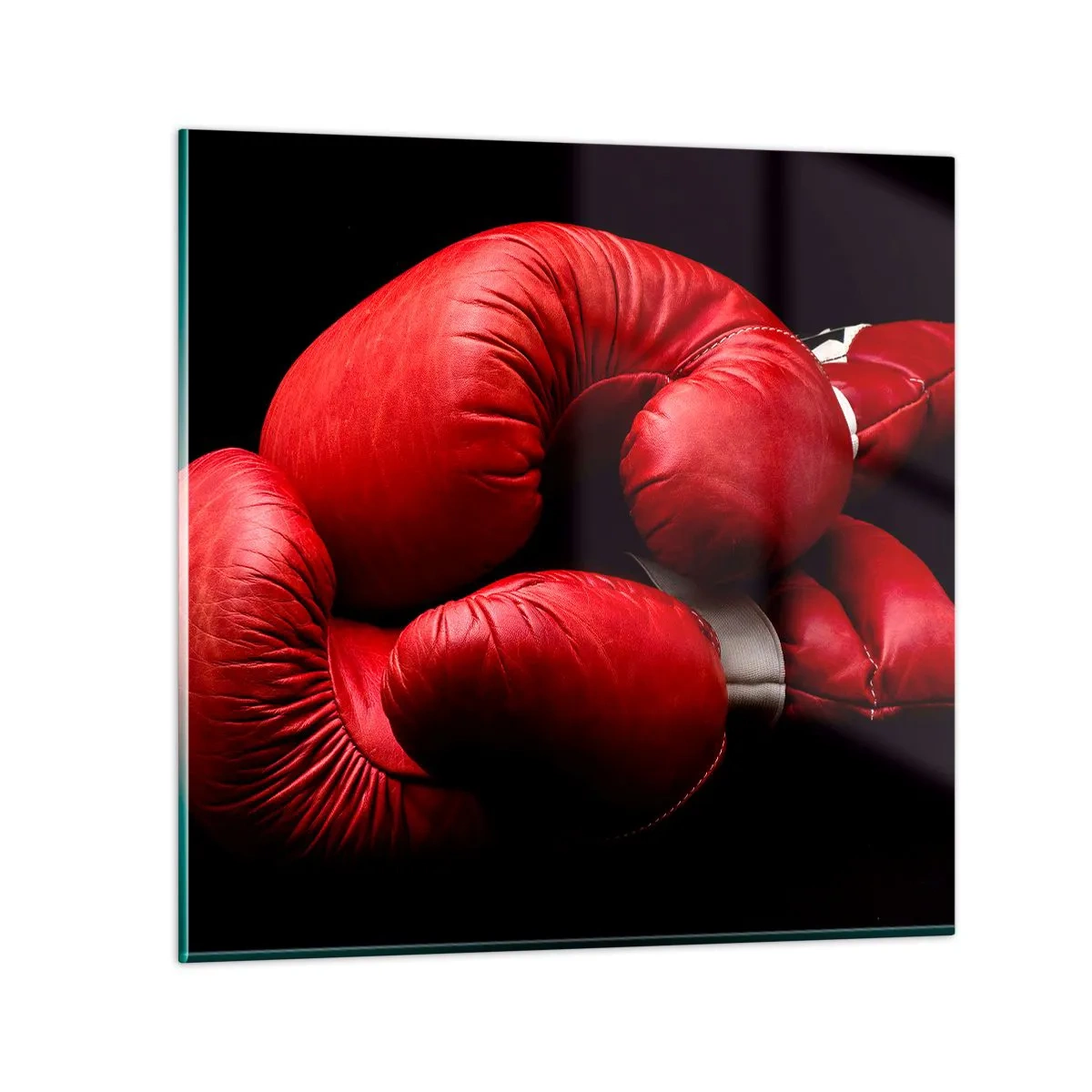 Quadro su vetro - Dopo le emozioni del combattimento - 70x70 cm