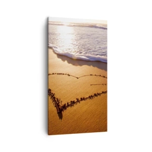 Quadro su tela - Stampe su Tela - Dichiarazione delle vacanze - 45x80 cm