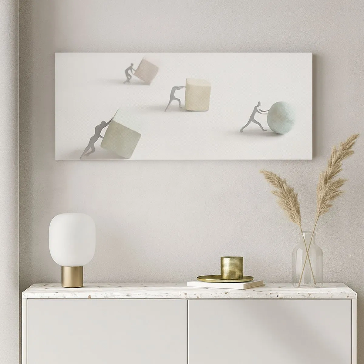 Quadro su tela - Stampe su Tela - È la vita - 100x40 cm