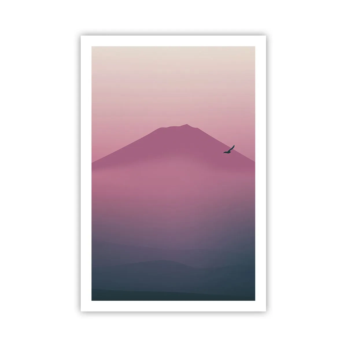 Poster - Viandanti sopra le nuvole - 61x91 cm