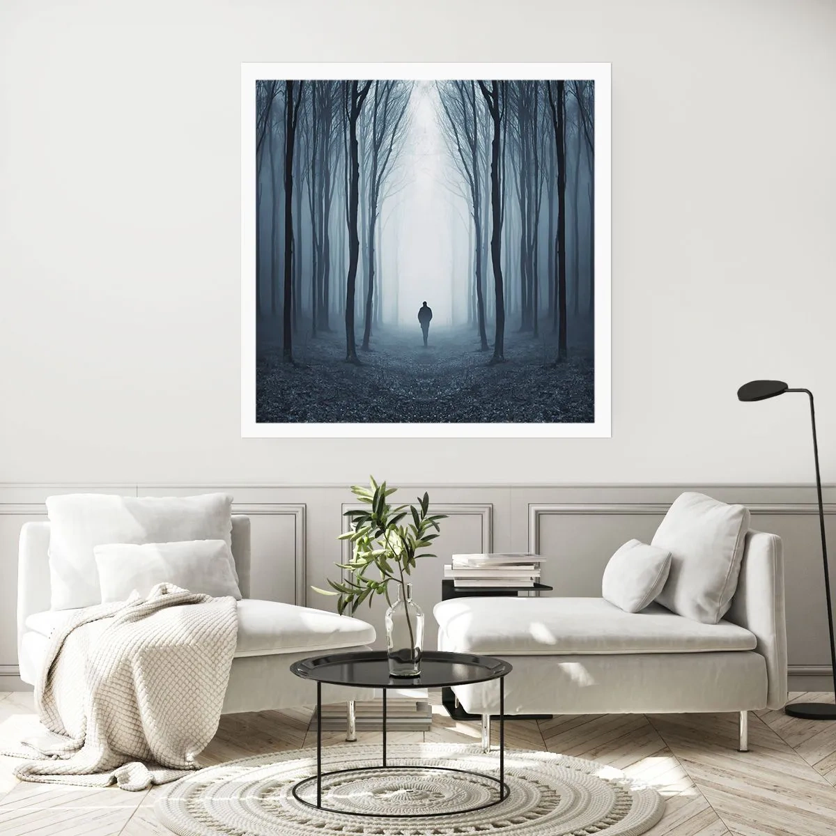 Poster - E tutto è semplice e chiaro - 60x60 cm