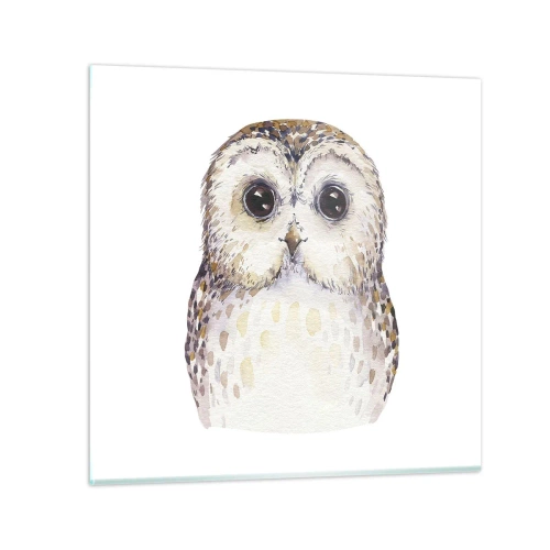 Quadro su vetro - Guardami negli occhi - 30x30 cm