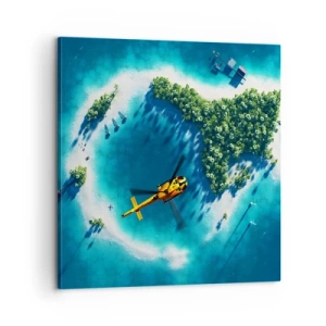 Quadro su tela - Stampe su Tela - Comprati un'isola - 60x60 cm