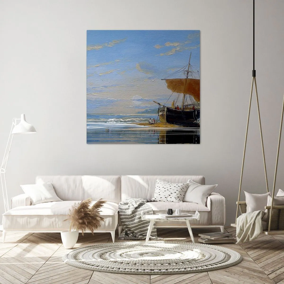 Quadro su tela - Stampe su Tela - Acqua, terra, aria - 40x40 cm