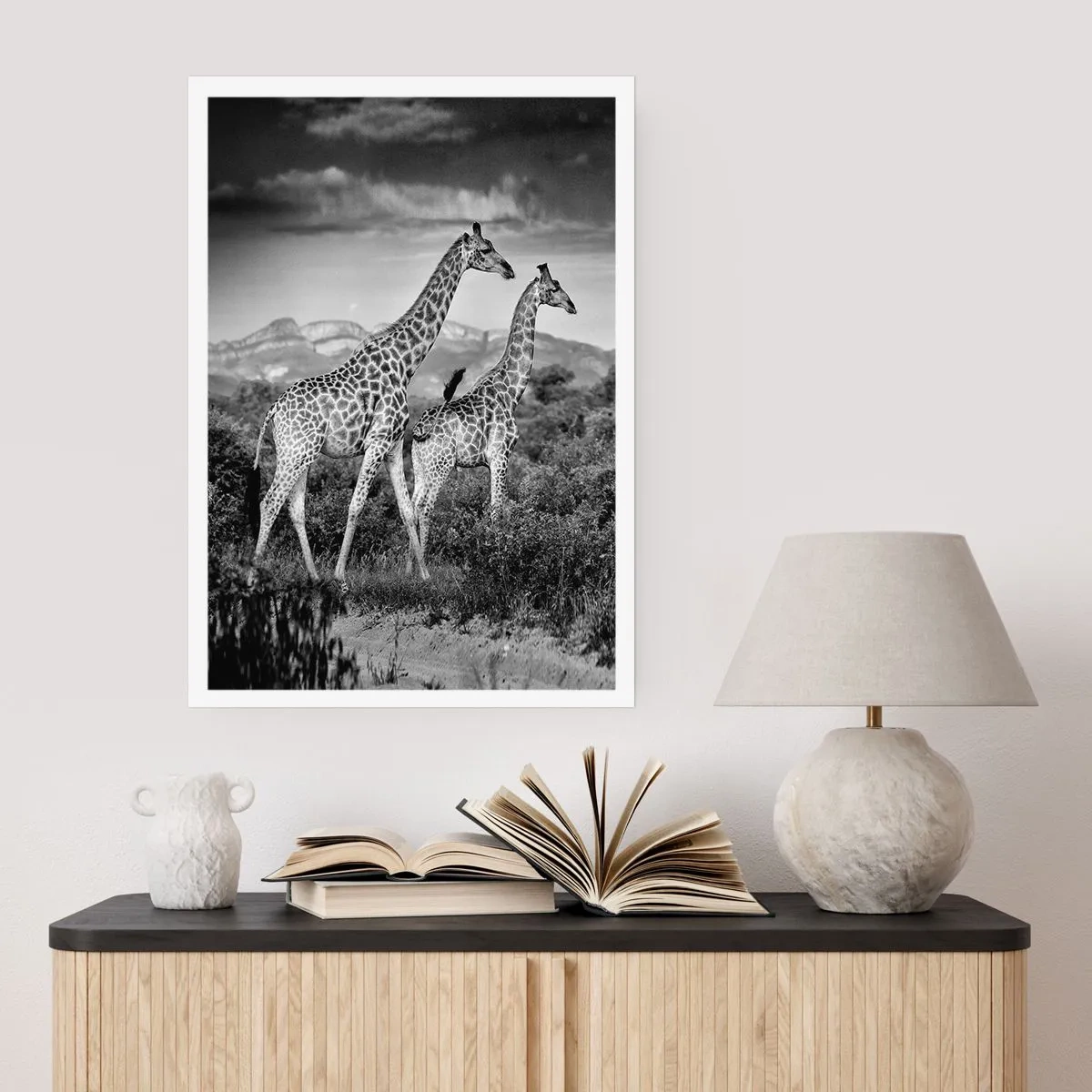 Poster - Alta classe in Africa - 70x100 cm