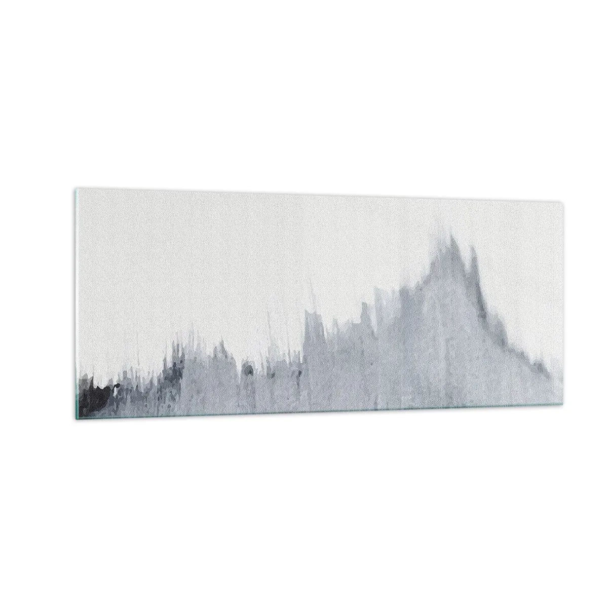 Quadro su vetro - Iscrizione misteriosa - 100x40 cm