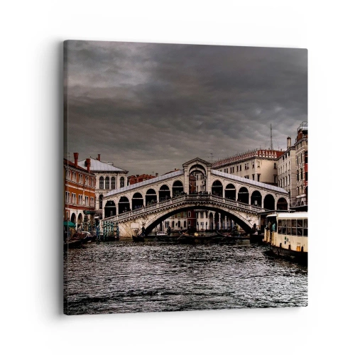 Quadro su tela - Stampe su Tela - Promessa di una sera a Venezia - 40x40 cm