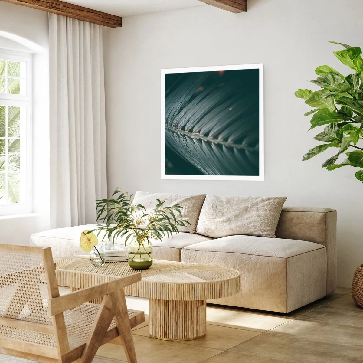 Poster - La precisione della natura - 50x50 cm