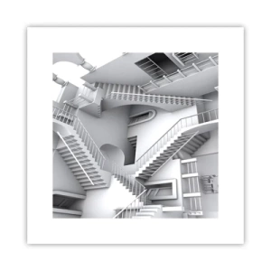 Poster - Il paradosso dello spazio - 30x30 cm