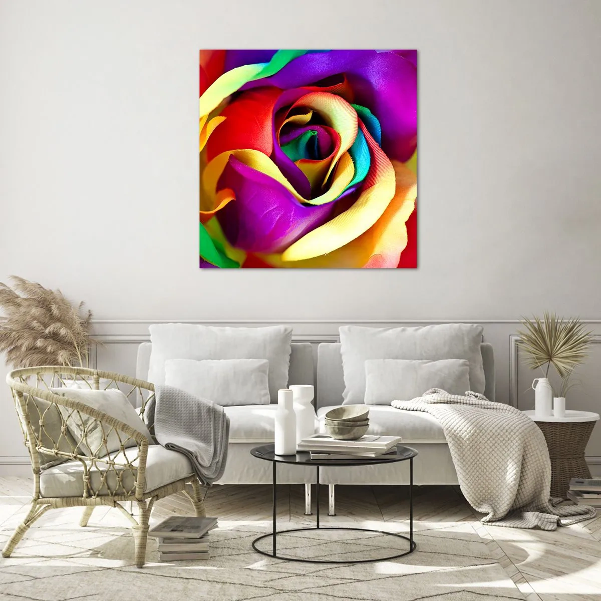 Quadro su vetro - È impossibile - 50x50 cm