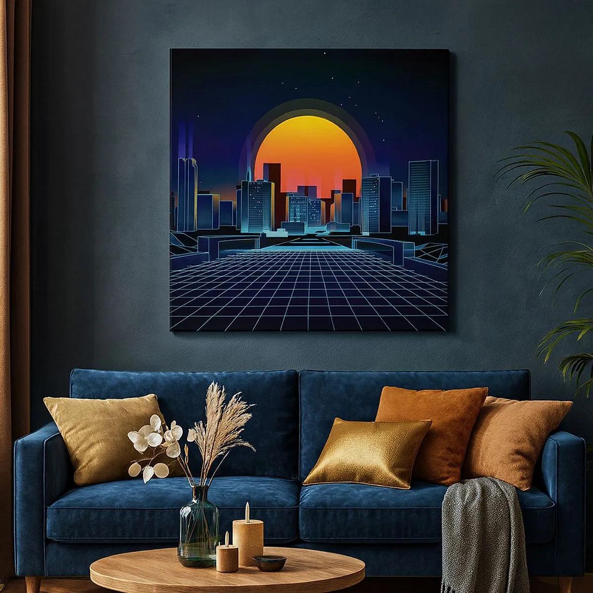 Quadro su tela - Stampe su Tela - Davvero vuoi tornare al mondo reale? - 30x30 cm