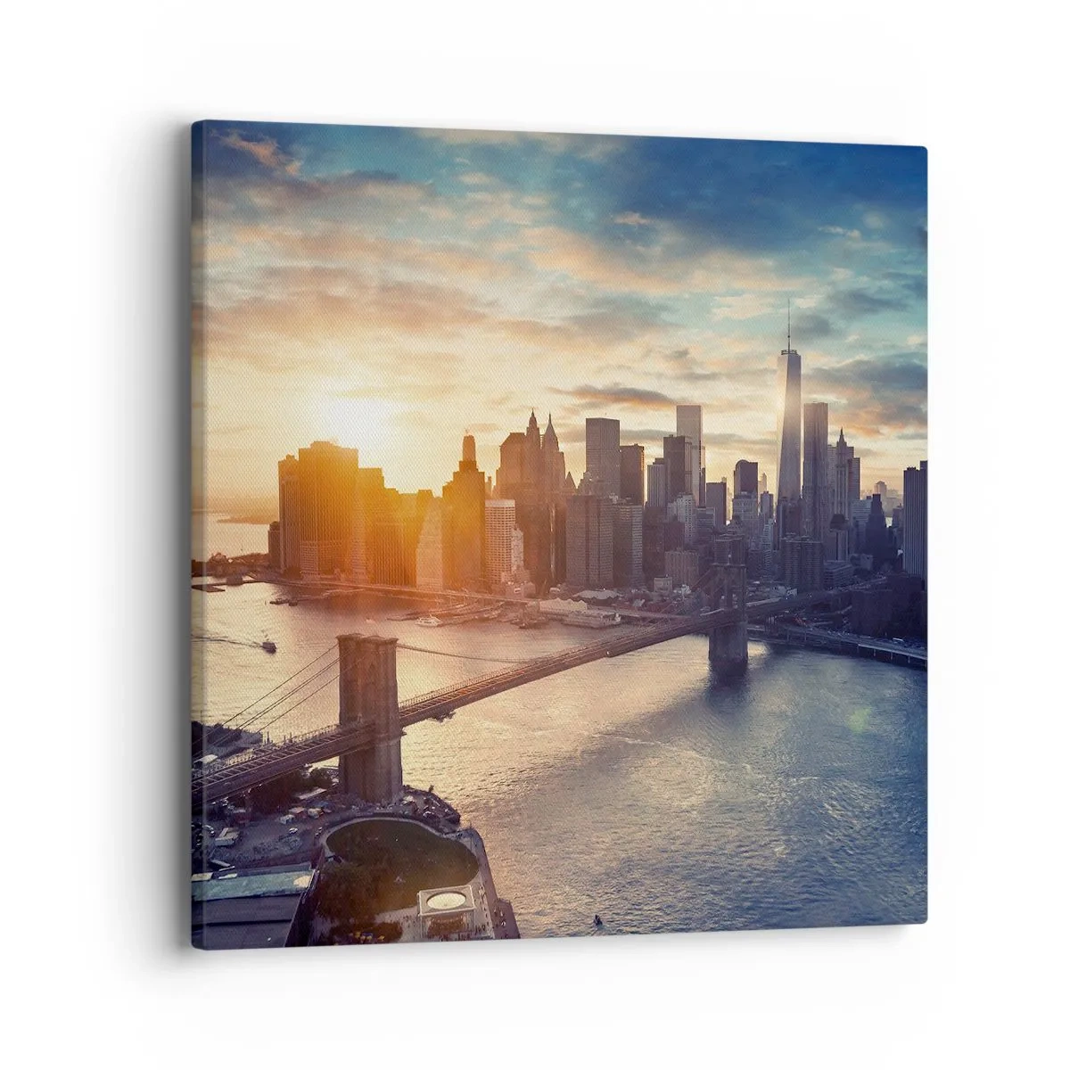 Quadro su tela - Stampe su Tela - Il monumento alla cultura dell'occidente - 40x40 cm