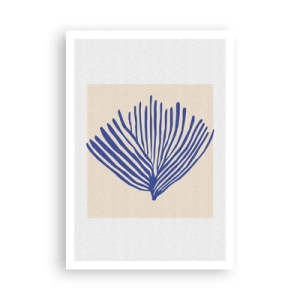 Poster - Ventaglio blu - 70x100 cm