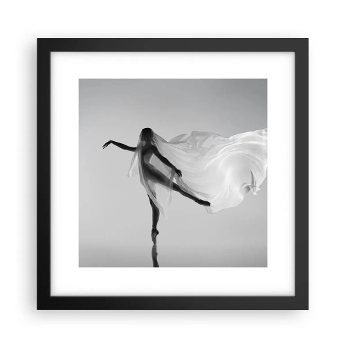 Poster in cornice nera - Leggerezza ed eleganza - 30x30 cm