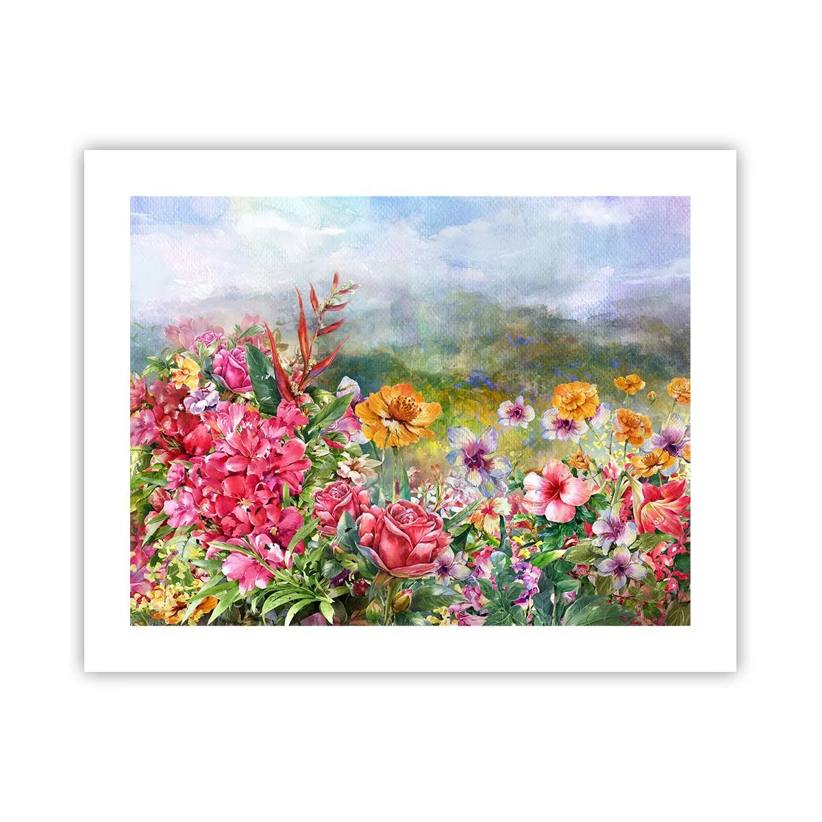 Poster - Il giardino impazzito - 50x40 cm