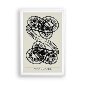 Poster in cornice bianca - In tutta spontaneità - 61x91 cm