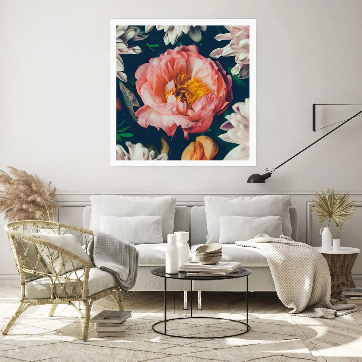 Poster - Con fasto barocco - 50x50 cm