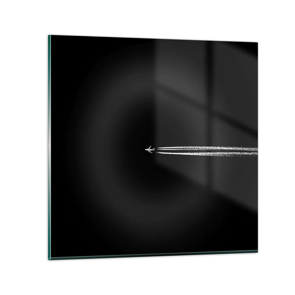 Quadro su vetro - In un'altra dimensione - 60x60 cm
