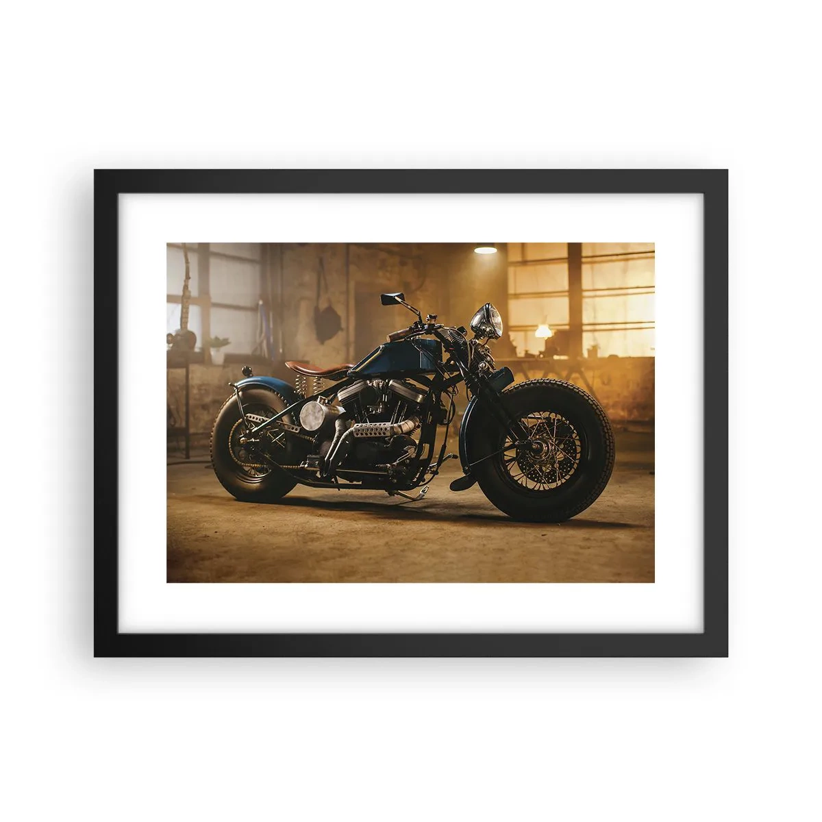 Poster in cornice nera - Posso tutto - 40x30 cm