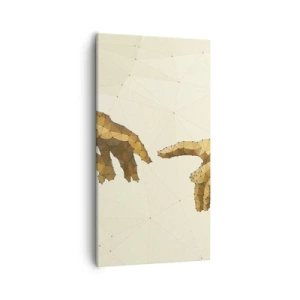 Quadro su tela - Stampe su Tela - Geometria divina - 55x100 cm