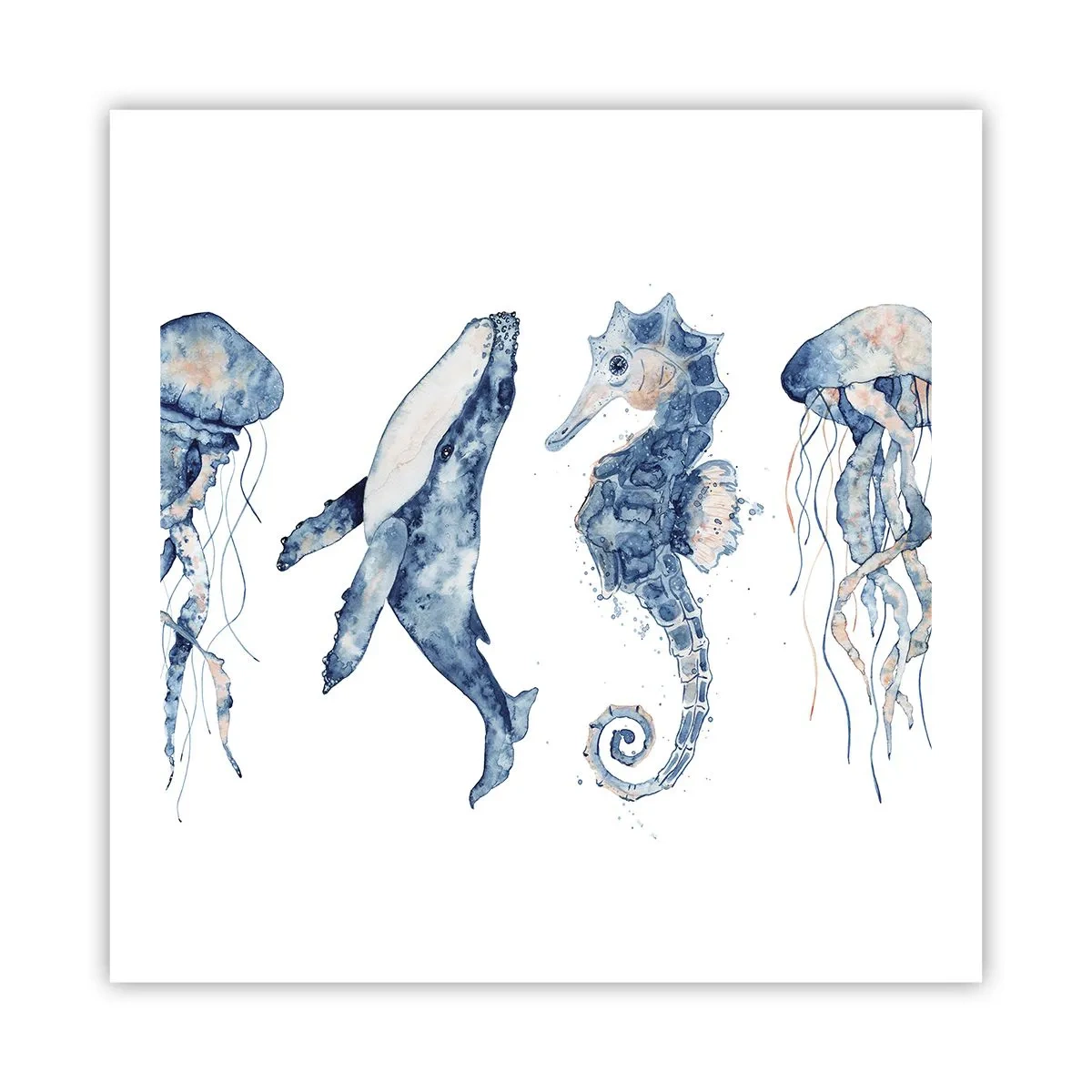 Poster - Meraviglie del mare - 60x60 cm