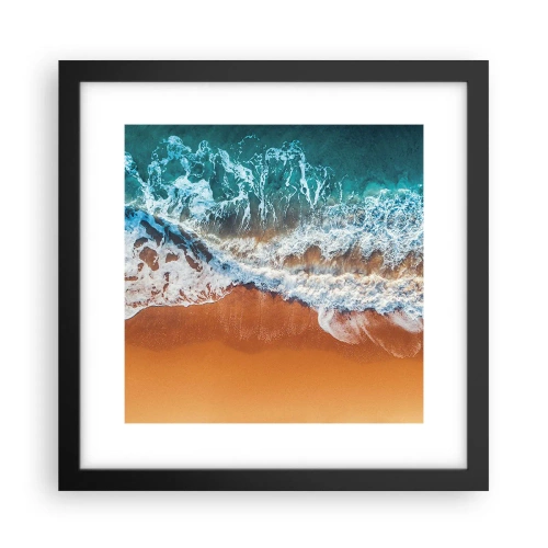 Poster in cornice nera - Sempre in coppia - 30x30 cm