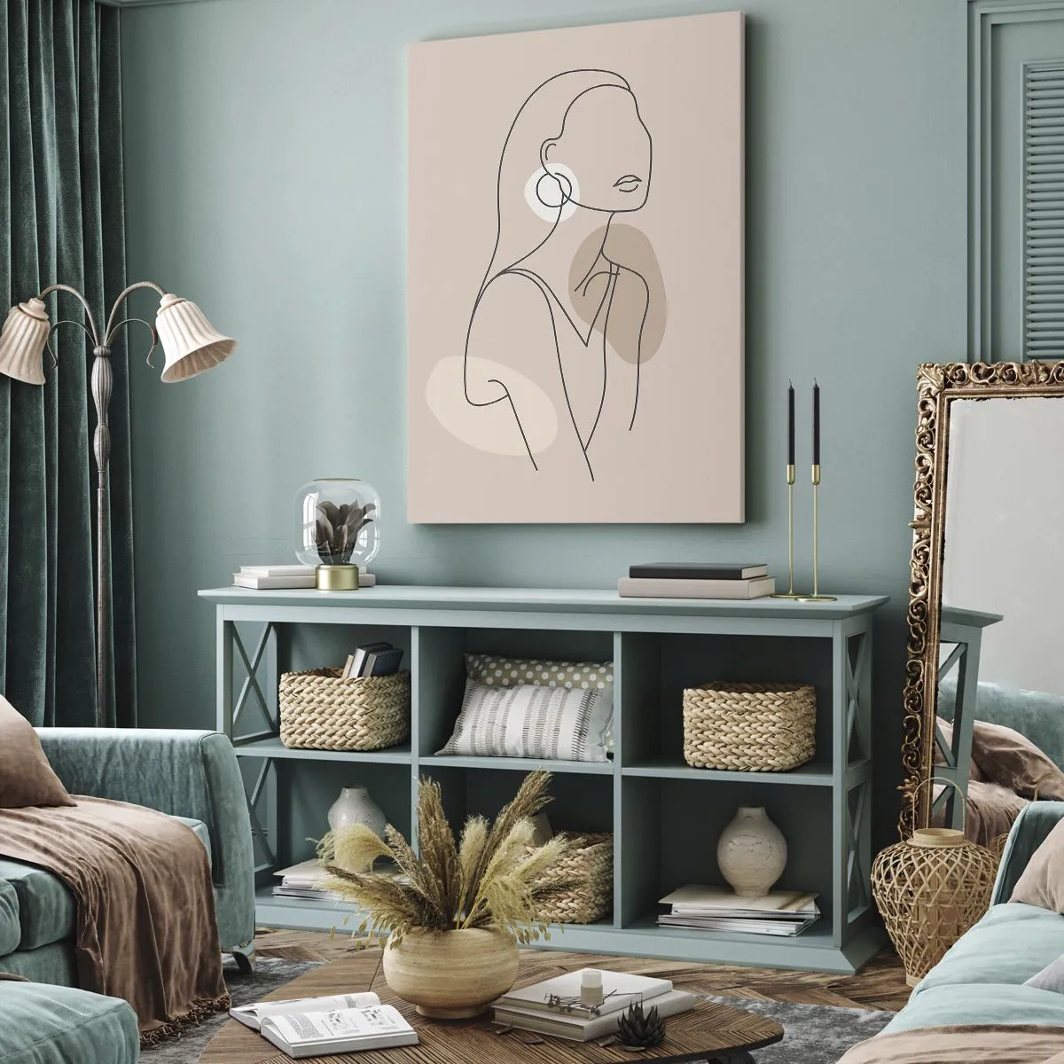Quadro su tela - Stampe su Tela - Icona di giovinezza - 55x100 cm