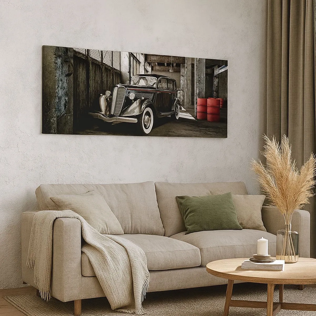 Quadro su tela - Stampe su Tela - L'eleganza eterna degli anni '30 - 100x40 cm